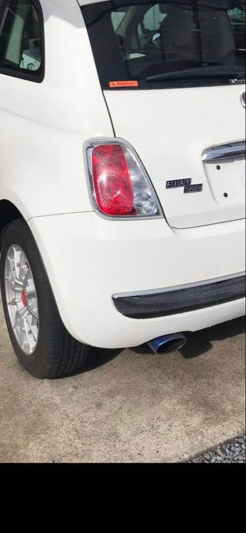 年末特別セール！！フィアット500ツインエア用ステンレスマフラー