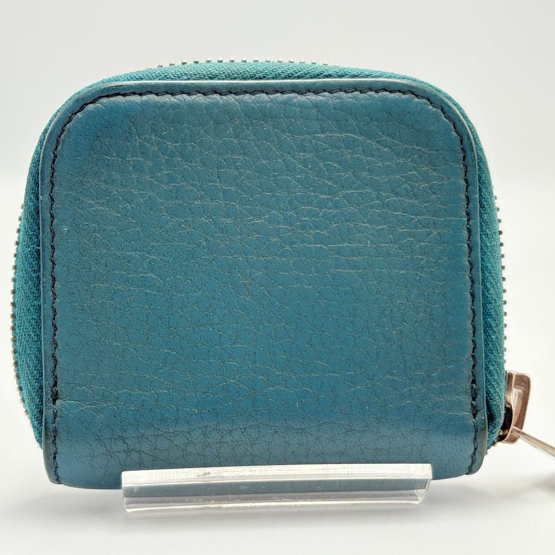 トムフォード レザー ラウンドファスナー ケース エメラルドグリーン