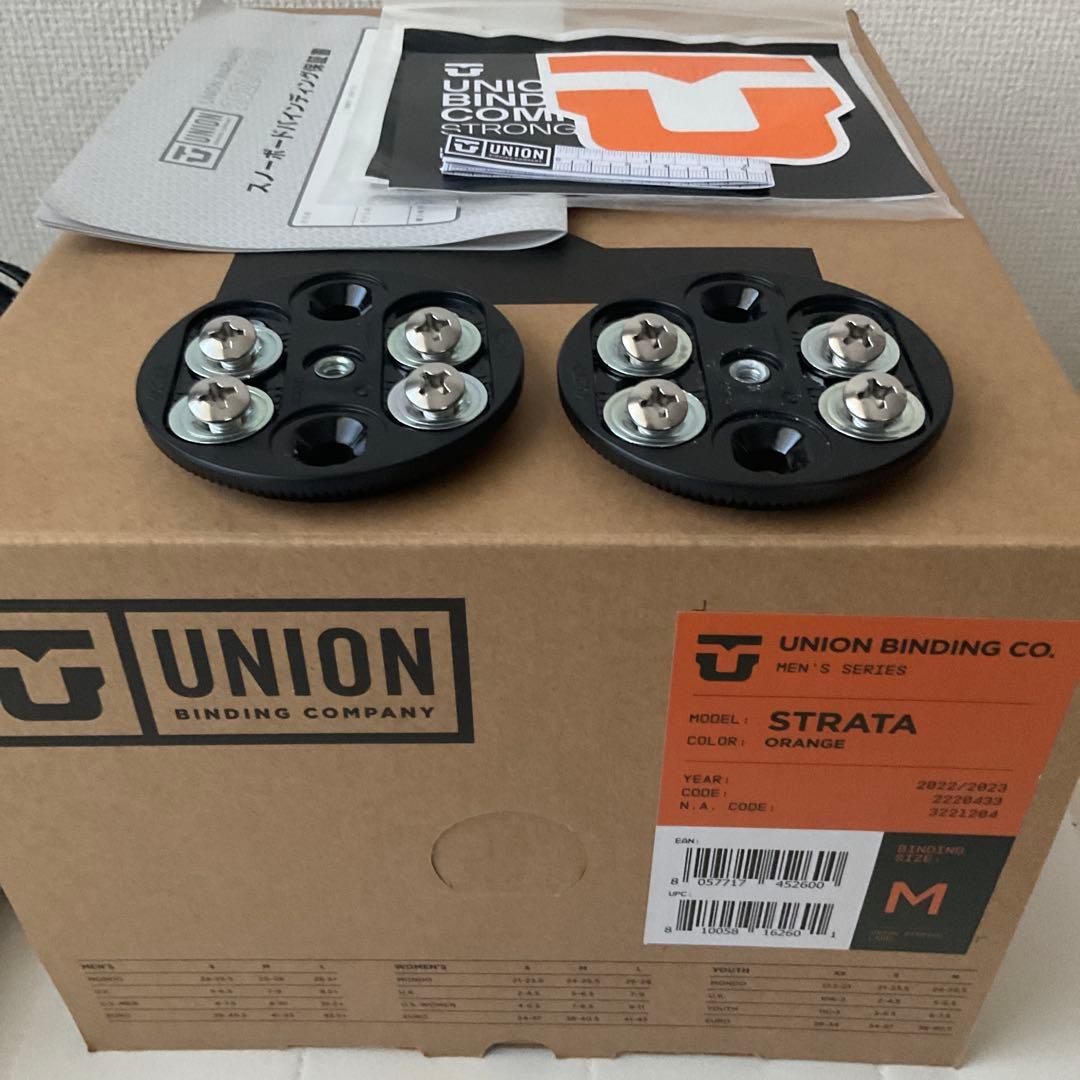 UNION STRATA ユニオン ストラータビンディング Mサイズ オレンジ