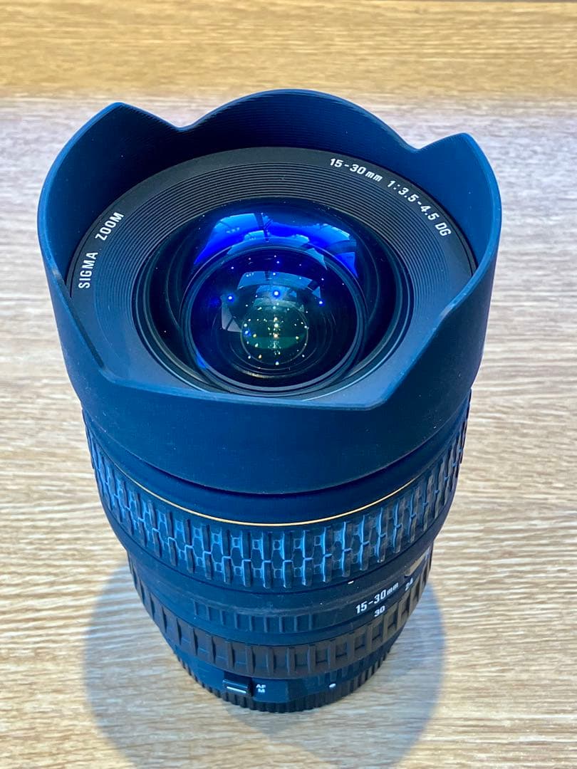 レンズ(ズーム) sigma 15-30mm f3.5-4.5 DG