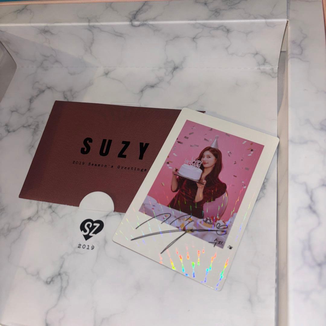 ペスジ Suzy Season Greeting 2019 photocard