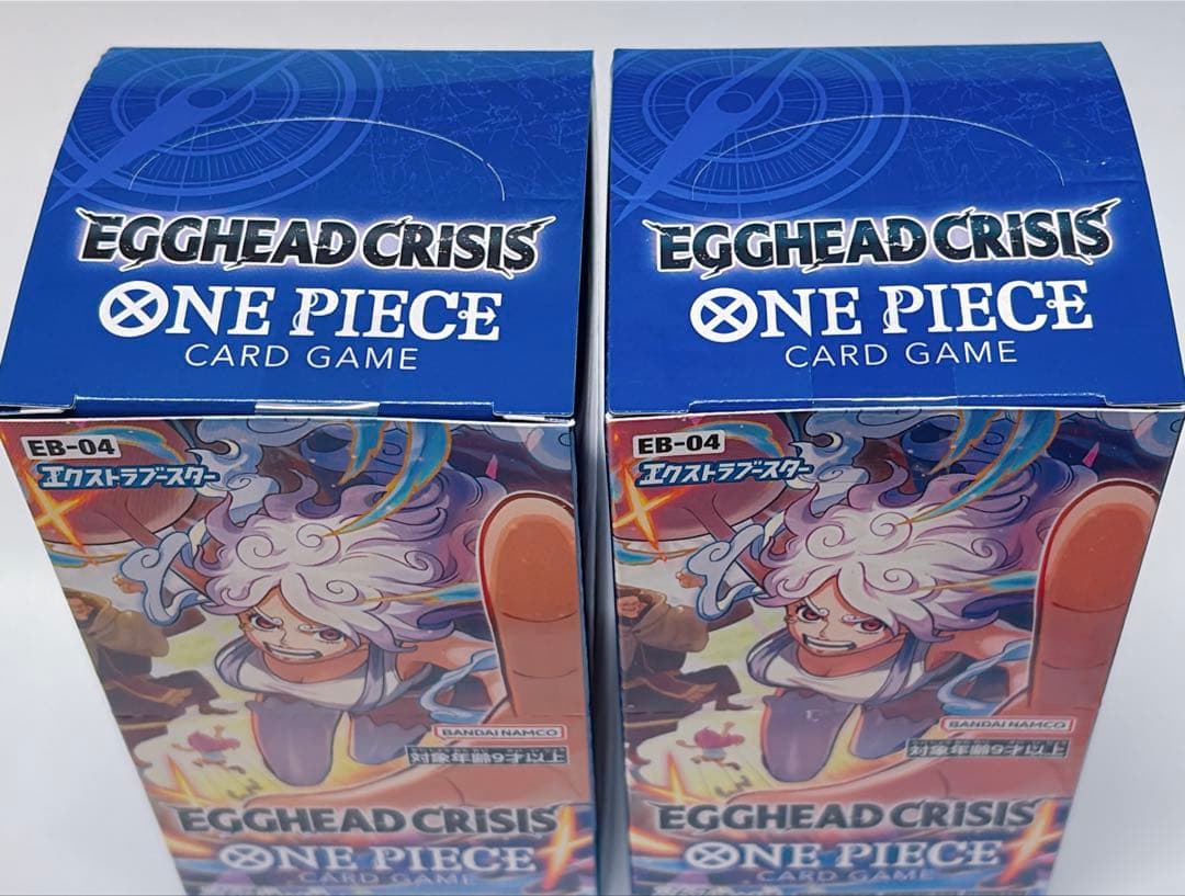 テープ付き 2BOX EGGHEAD CRISIS ワンピースカードゲーム