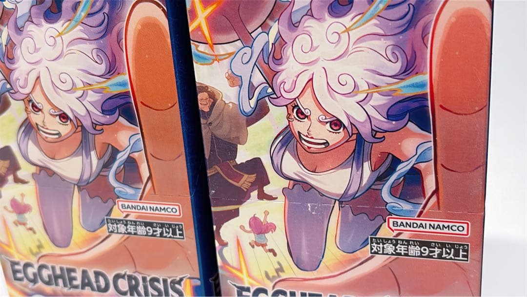 テープ付き 2BOX EGGHEAD CRISIS ワンピースカードゲーム