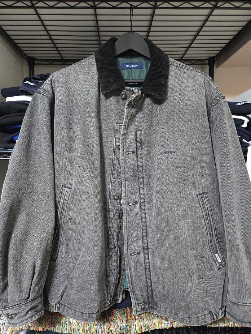 NAUTICA Denim Blouson グレー L