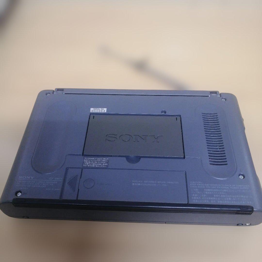 SONY ICF-SW77 LW/MW/SW/FM 短波 中波 長波 PLLシン
