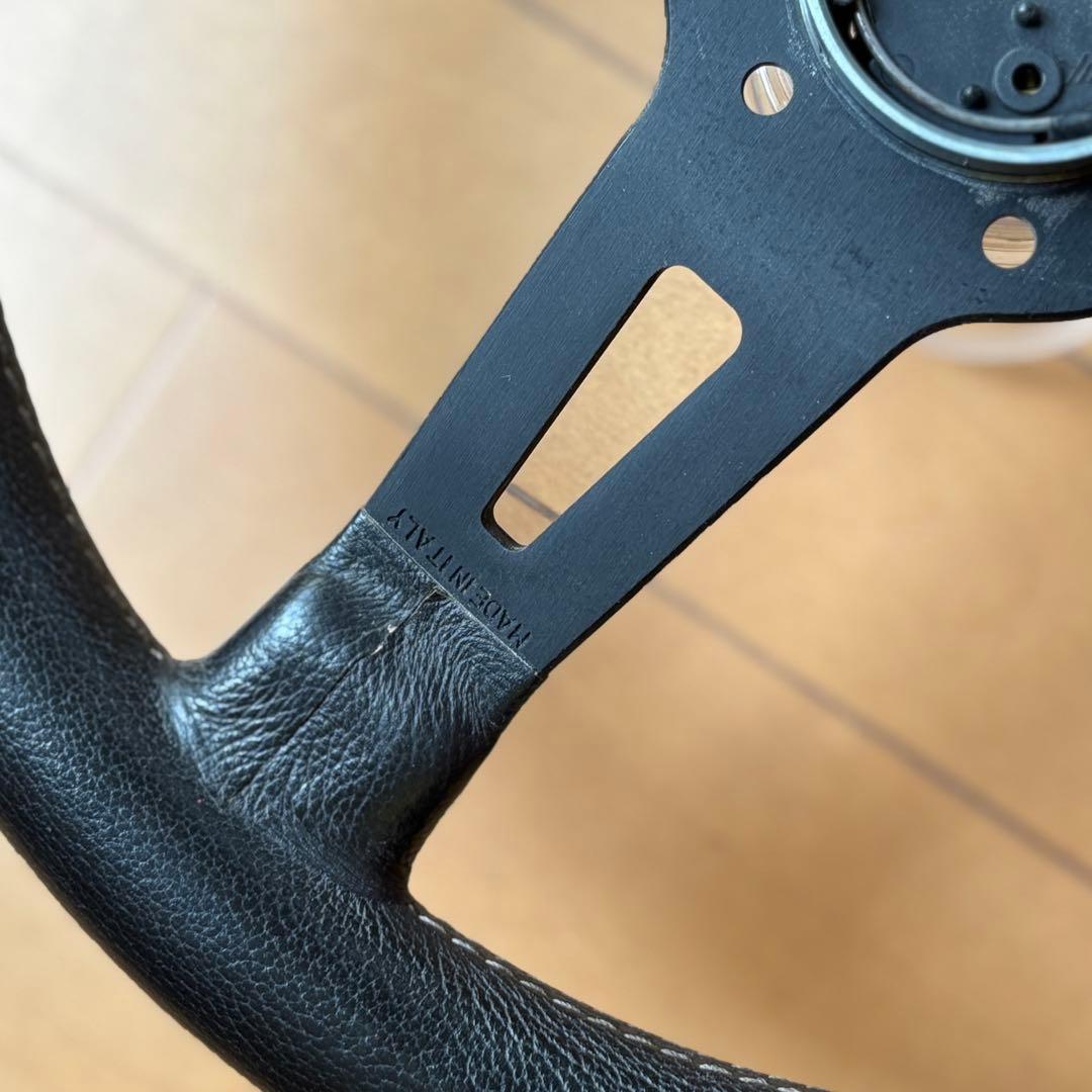 アバルト ステアリング 35mm 七宝ホーンボタン付 ABARTH イタリア製