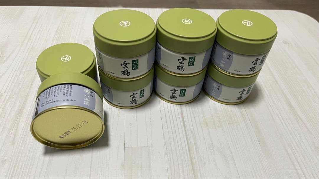 丸久小山園 抹茶 雲鶴20g缶8個