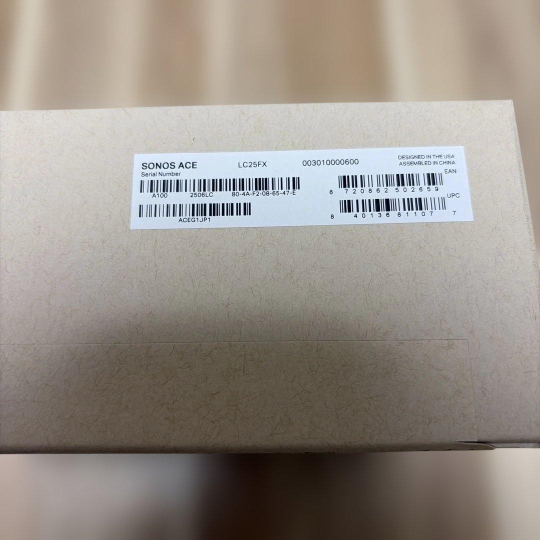 【新品未開封】Sonos Ace ワイヤレスヘッドホン ホワイト