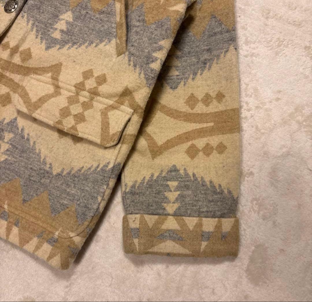 希少⭐️90s Ralph Lauren ブランケット ウールジャケット USA製