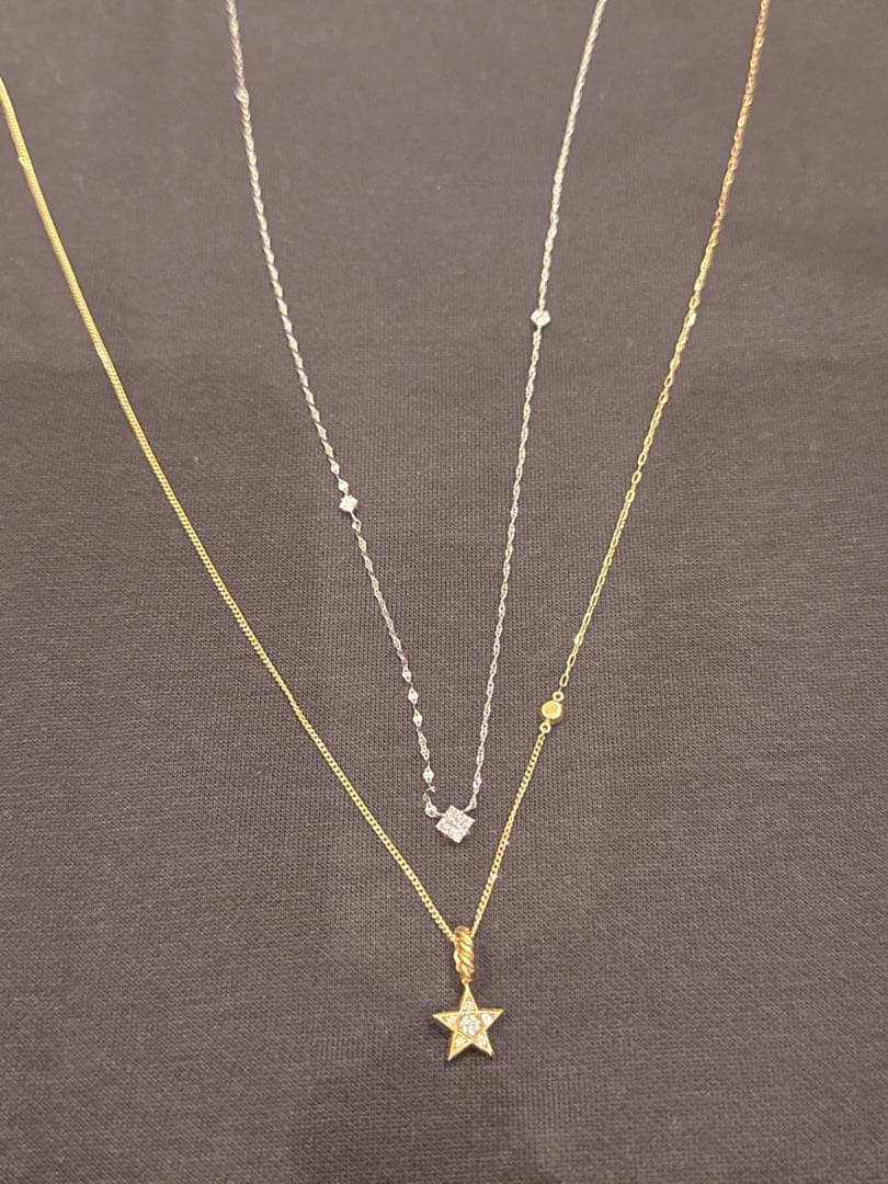 表参道正規店購入　sjx ネックレス　チャームセット