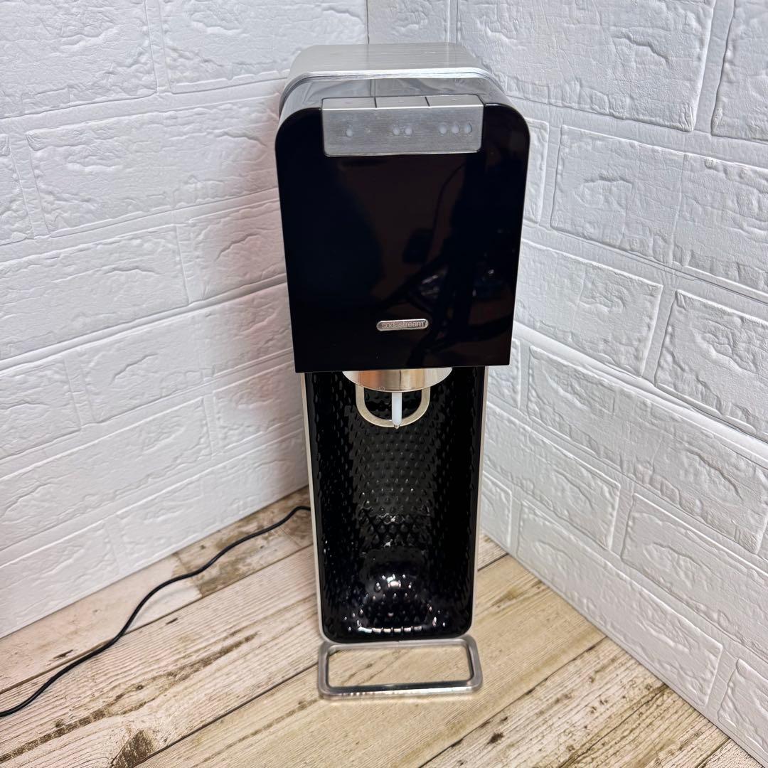 【良品】ソーダストリーム パワー PWR-001 ボトル1本、取説付き ブラック