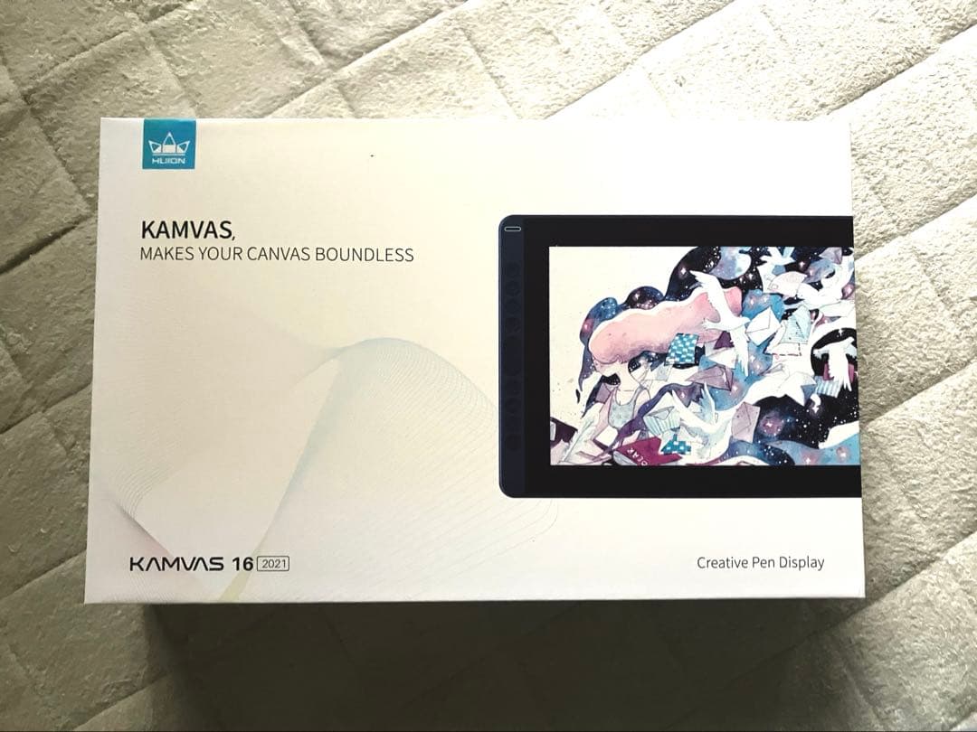 Huion KAMVAS 16✨ほぼ未使用／液晶ペンタブレット本体／即使用OK！
