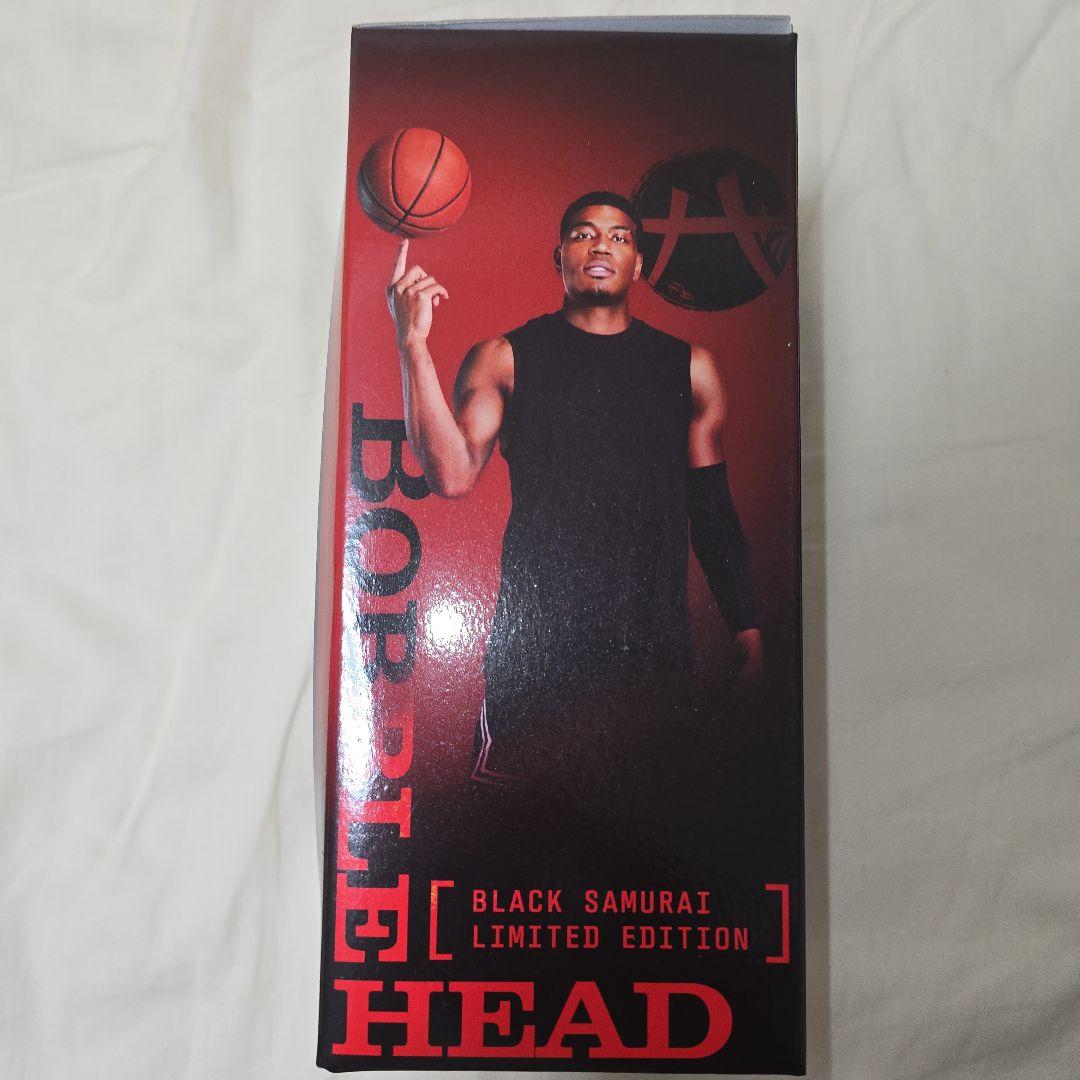 八村塁 Rui Hachimura ブラックサムライ ボブルヘッド