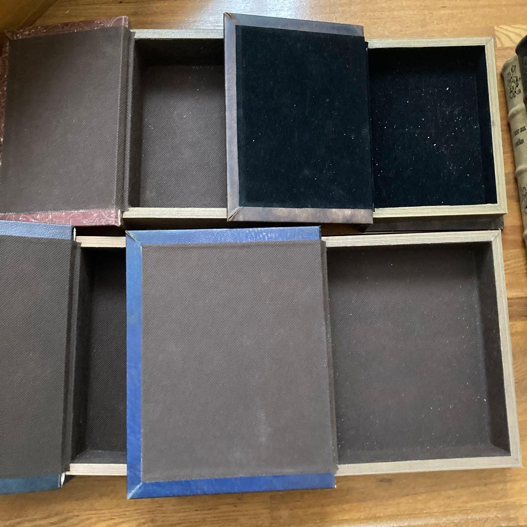 【アンティーク】本型　収納ケース