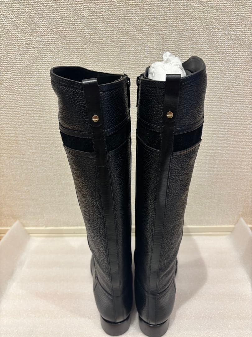 Tory Burch（トリーバーチ）ブラック ロングブーツ