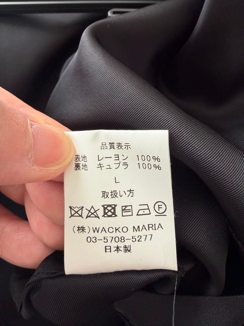 ジャケット・アウター WACKOMARIA OMBRE CHECK 50'S JACKET L