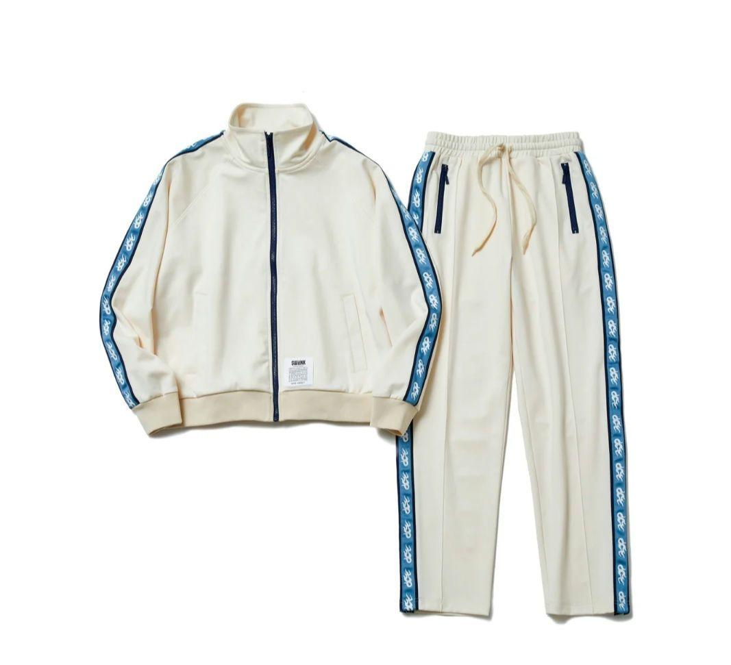 トップス SWANK TRACK SET CREAM