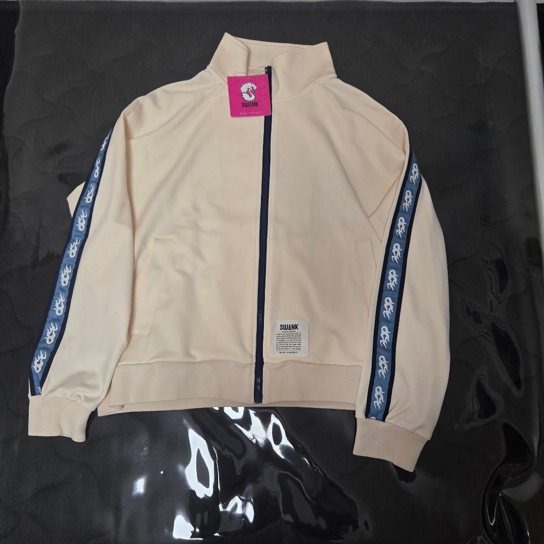 トップス SWANK TRACK SET CREAM