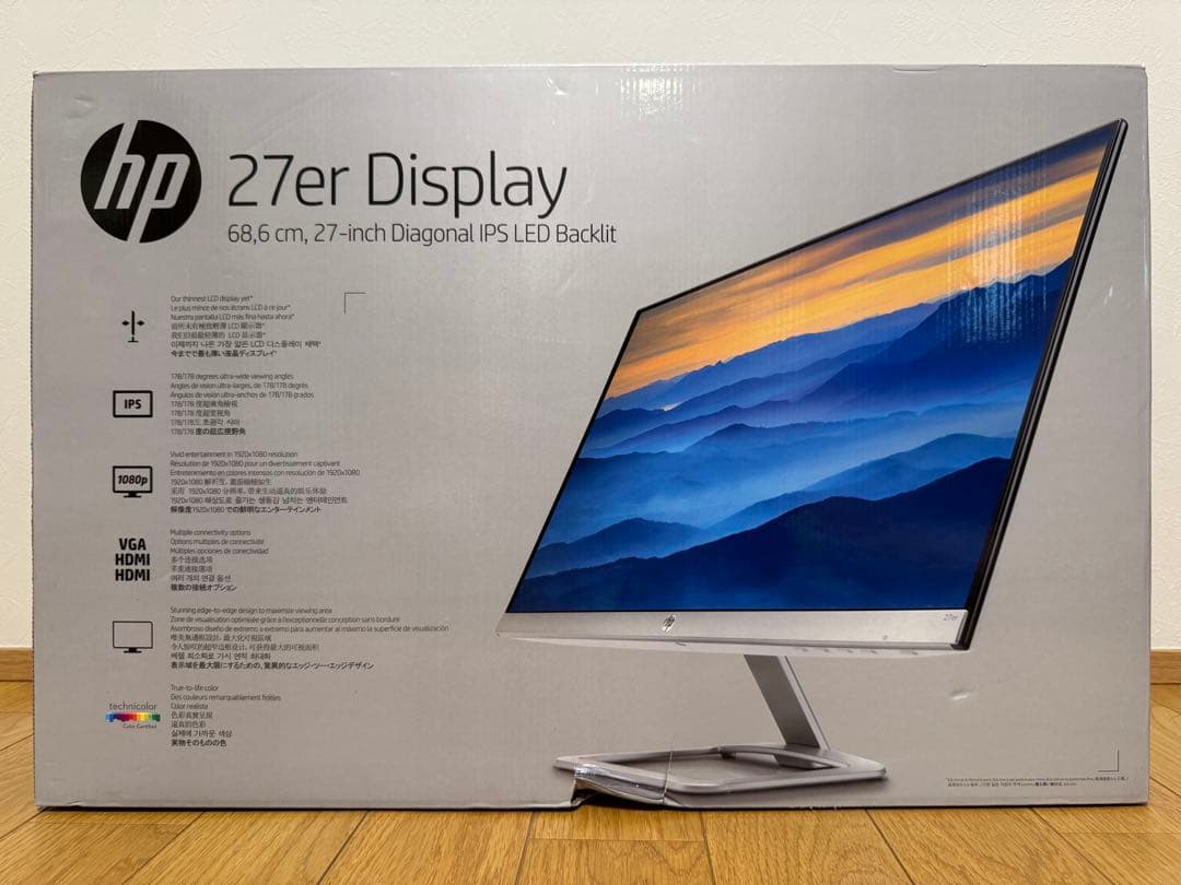HP 27er Display 27インチ IPSモニター