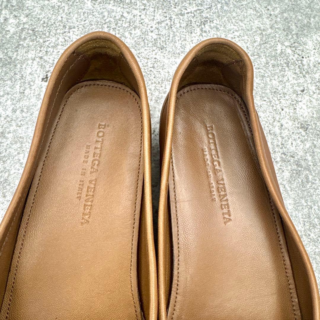 靴 BOTTEGA VENETA Intrecciato Loafers 35.5