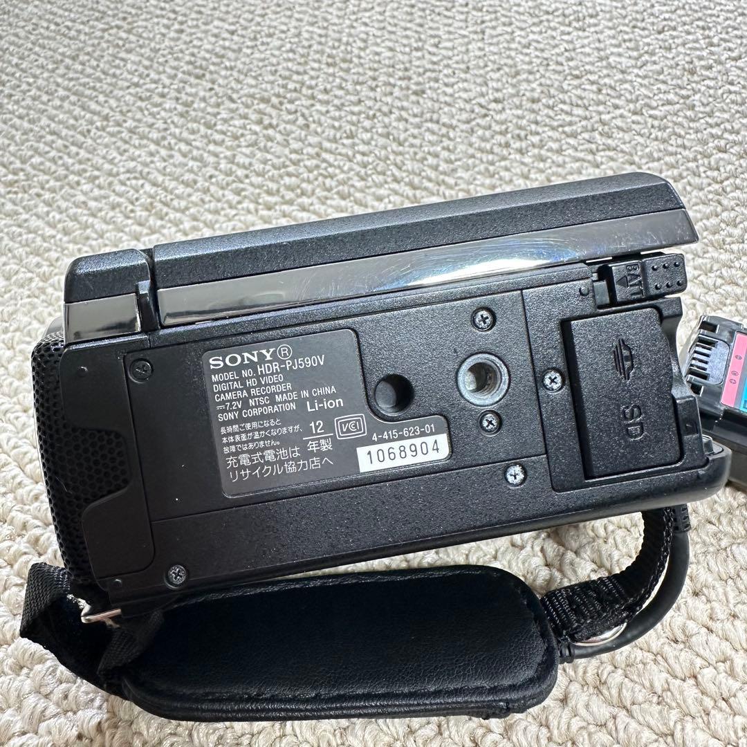 美品 SONY HDビデオカメラ HDR-PJ590V 64GB SDカード付