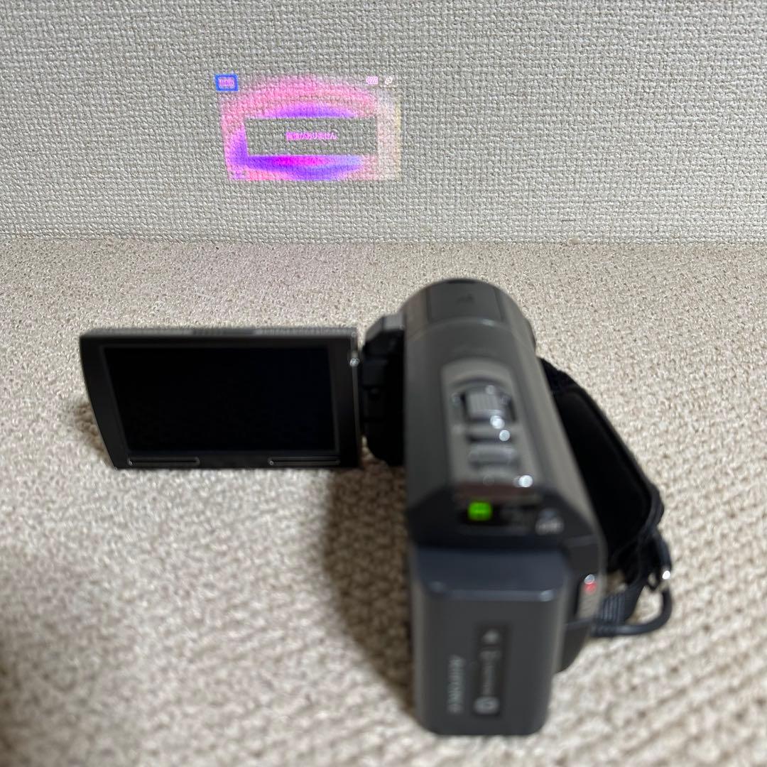 美品 SONY HDビデオカメラ HDR-PJ590V 64GB SDカード付