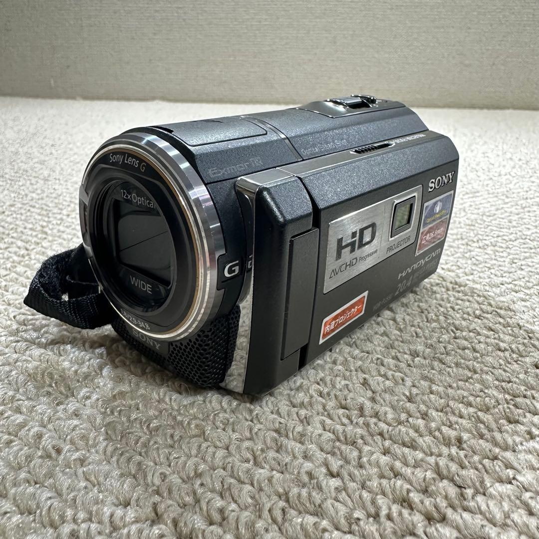 美品 SONY HDビデオカメラ HDR-PJ590V 64GB SDカード付