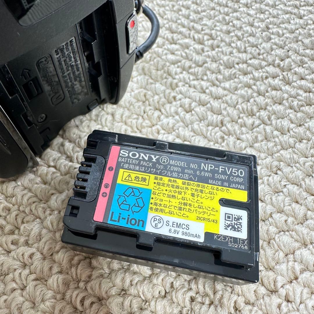 美品 SONY HDビデオカメラ HDR-PJ590V 64GB SDカード付