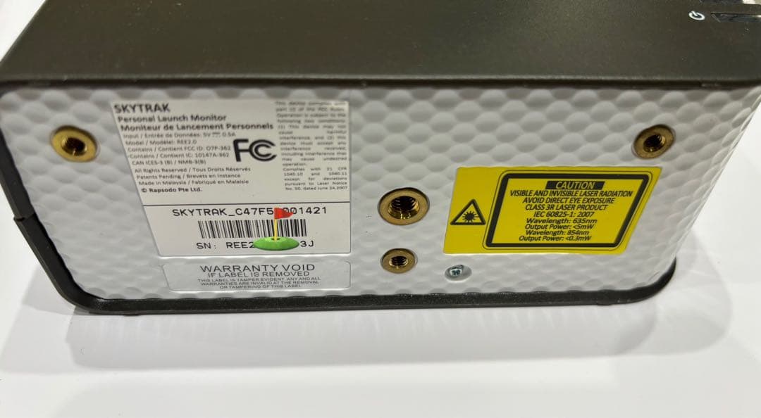 SKYTRAK ゴルフ 弾道測定器 スカイトラック