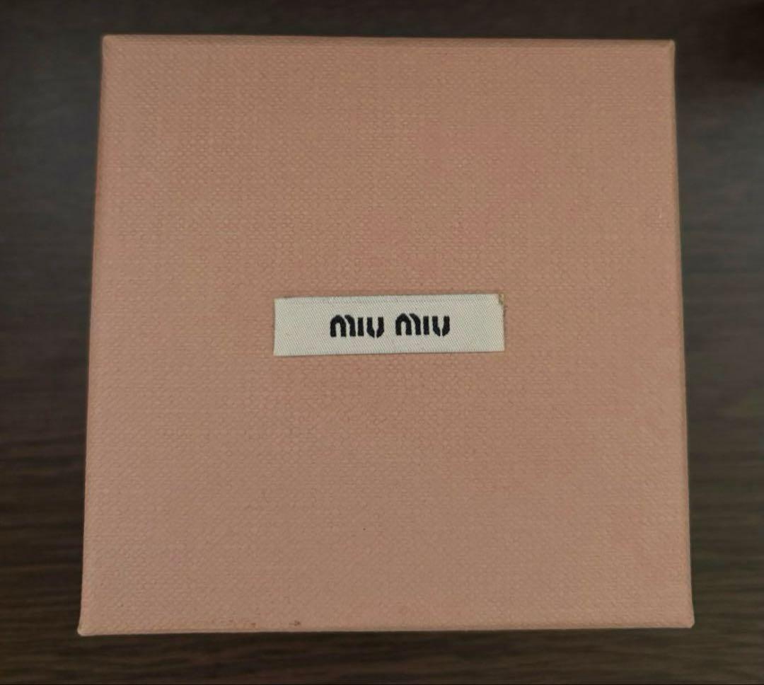 miu miu ブラック バレッタ