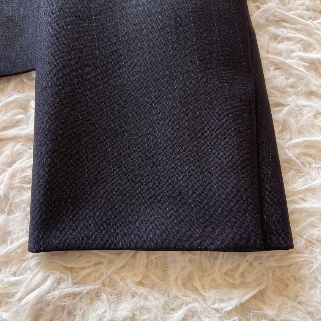 美品 ICB セットアップスーツ 11号 Lサイズ ダークネイビー ストライプ