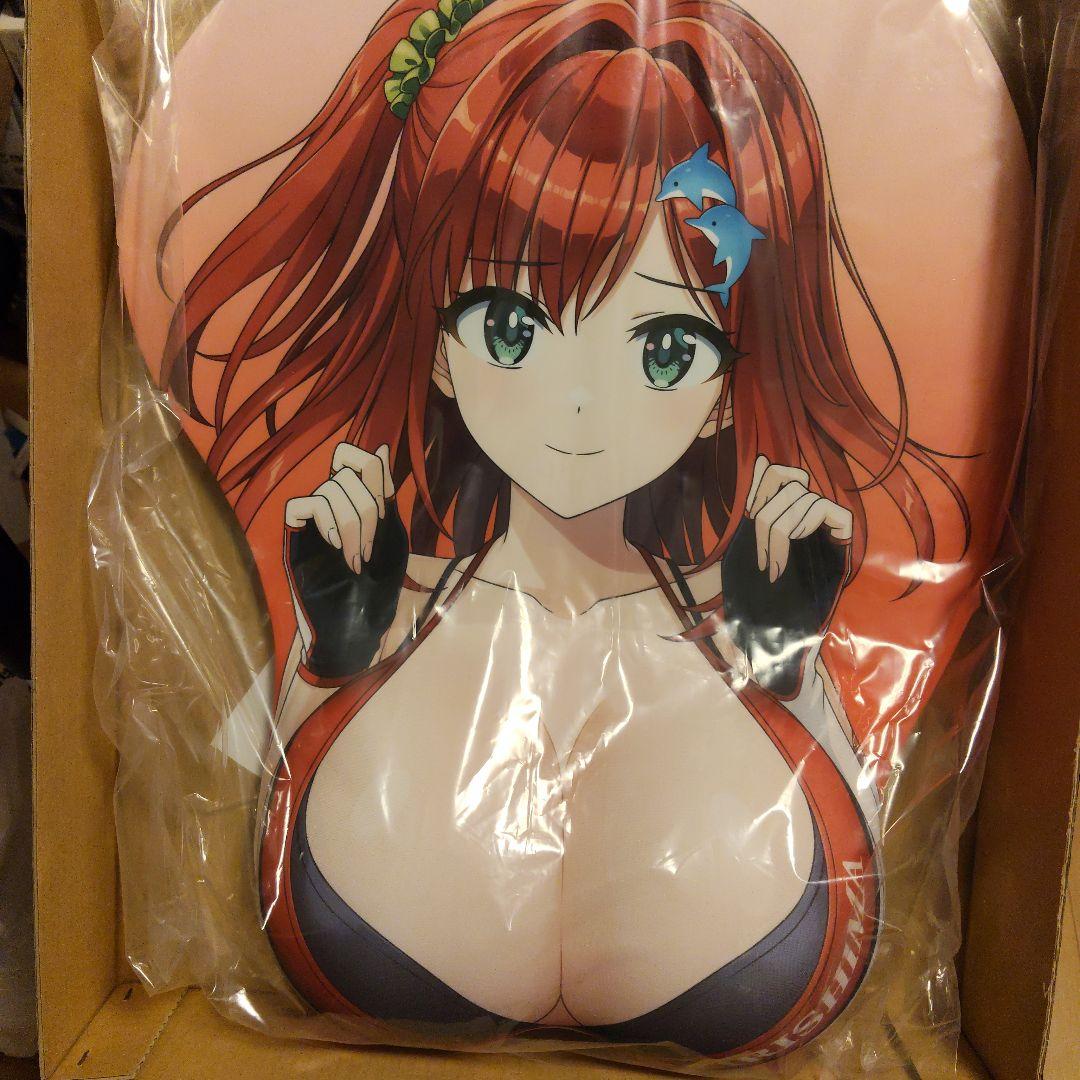 ドルフィンウェーブ　等身大おっぱいマウスパッド　咲宮入華　新品未使用品