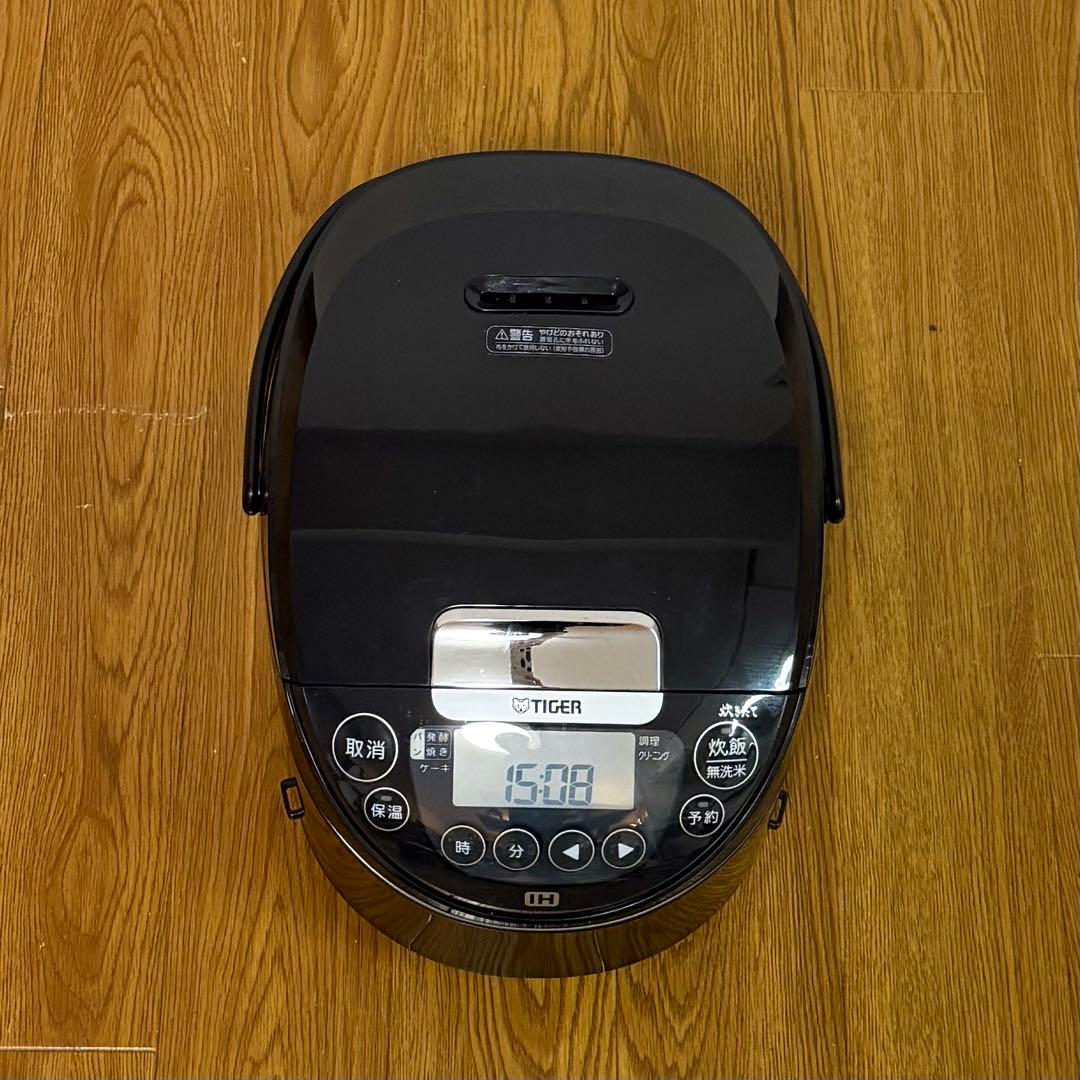 タイガー IH炊飯器 5.5合 JPW-T100 2024年製 美品