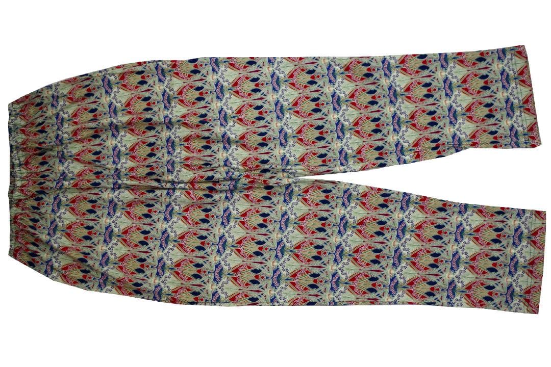 【新品】リバティ LIBERTY fabric厚手スムースニットパジャマ（M)A