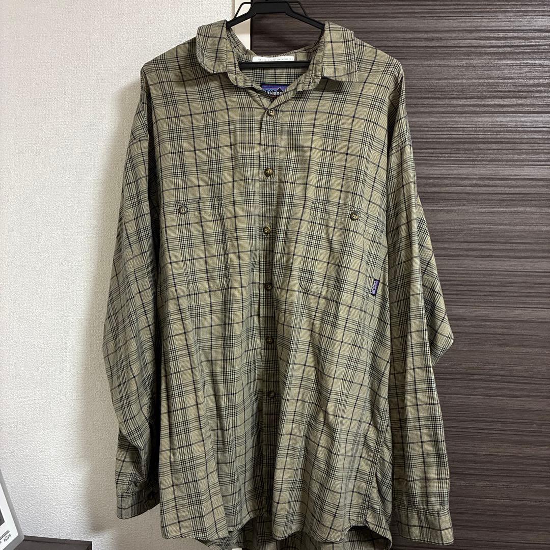 90's Patagonia チェックシャツ XL