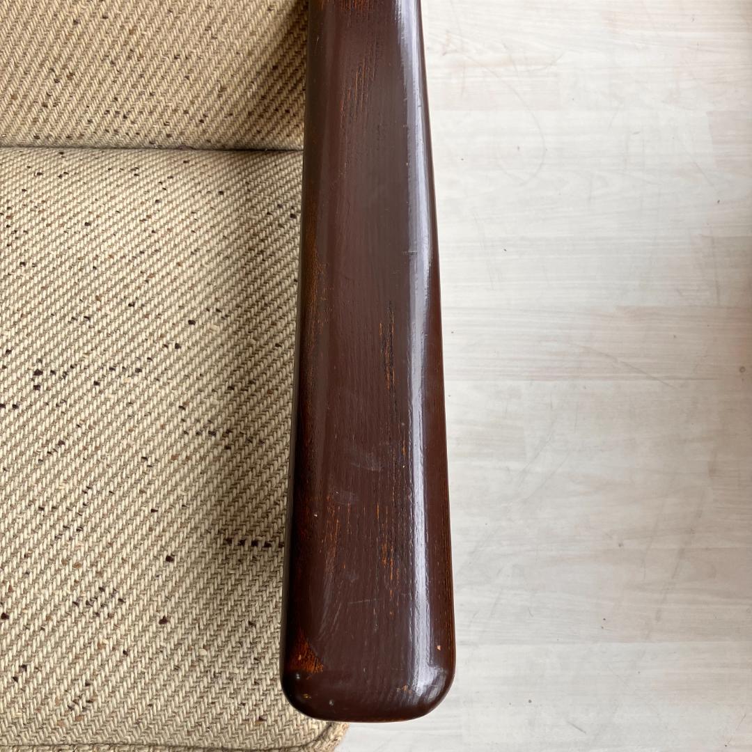 オールドカリモク シングルソファ A ビンテージ ZR24194