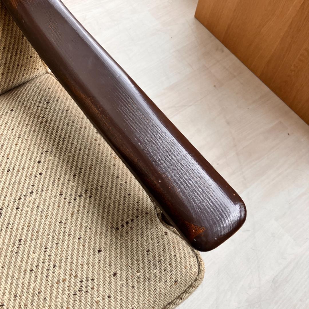 オールドカリモク シングルソファ A ビンテージ ZR24194