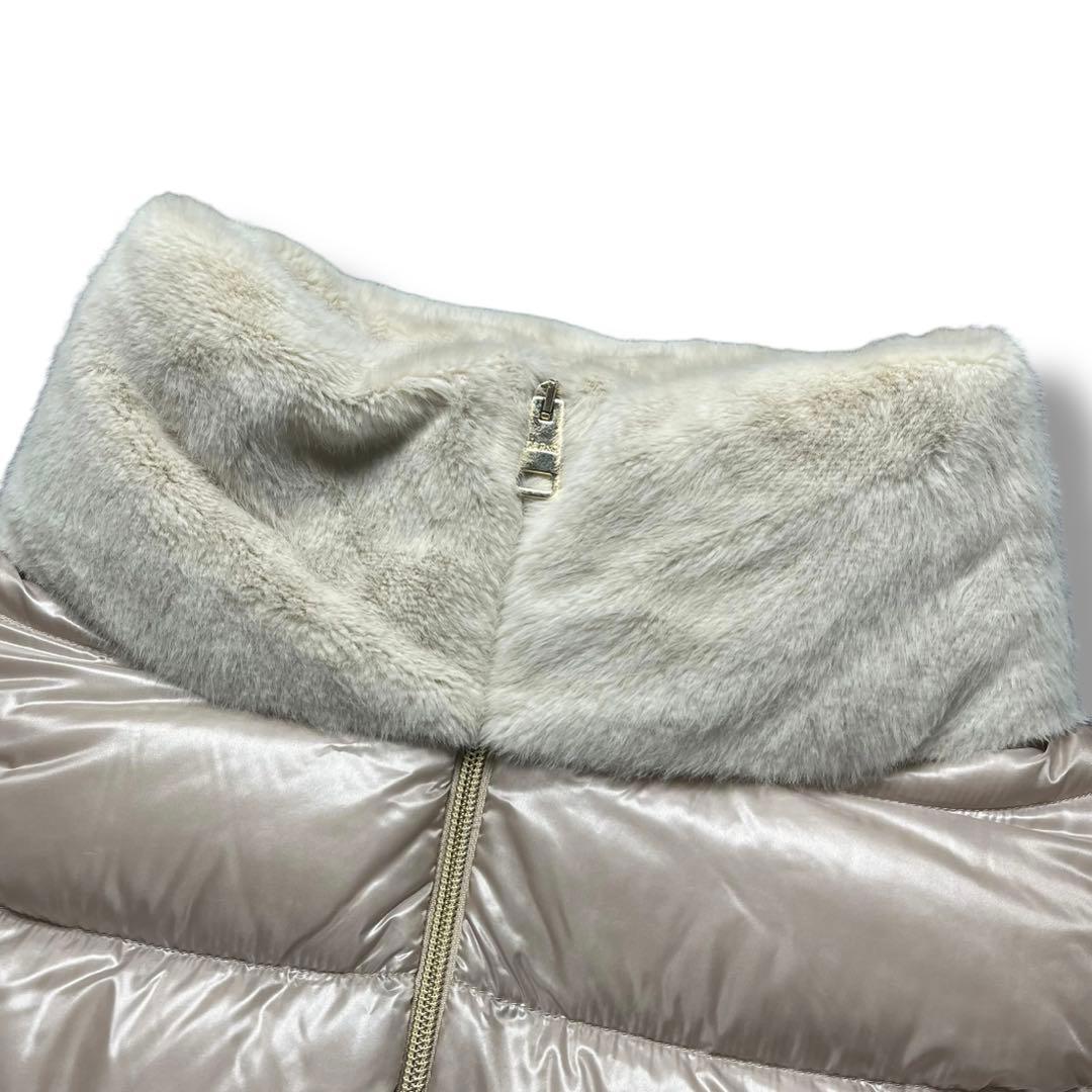 美品 HERNO ヘルノ ダウン アウター エコファー PI1123D 切替