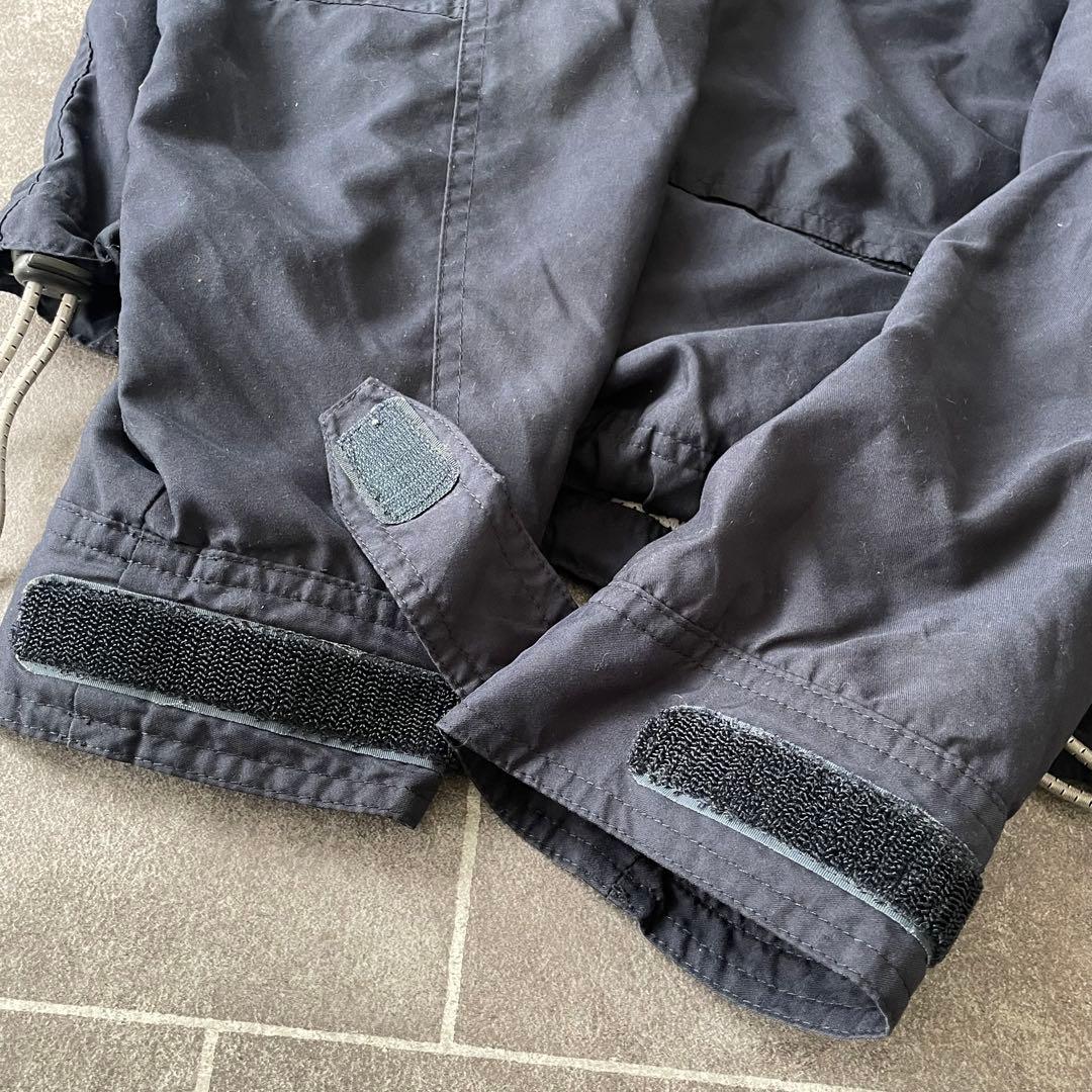 OLD GAP ハーフジップ アノラック 紺 M テック系 00s 古着