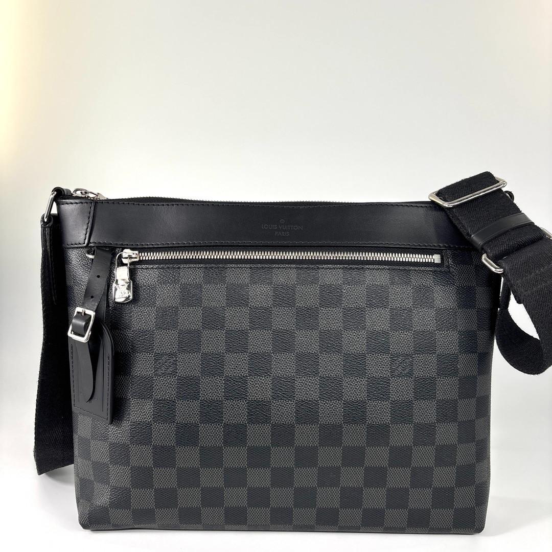 超極美品 ルイヴィトン ダミエグラフィット ショルダーバッグ ミックPM メンズ