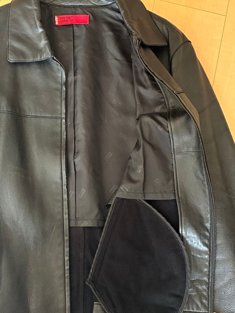 Levis redtab ラムレザージャケット　リーバイスレッドタブ　ライダース
