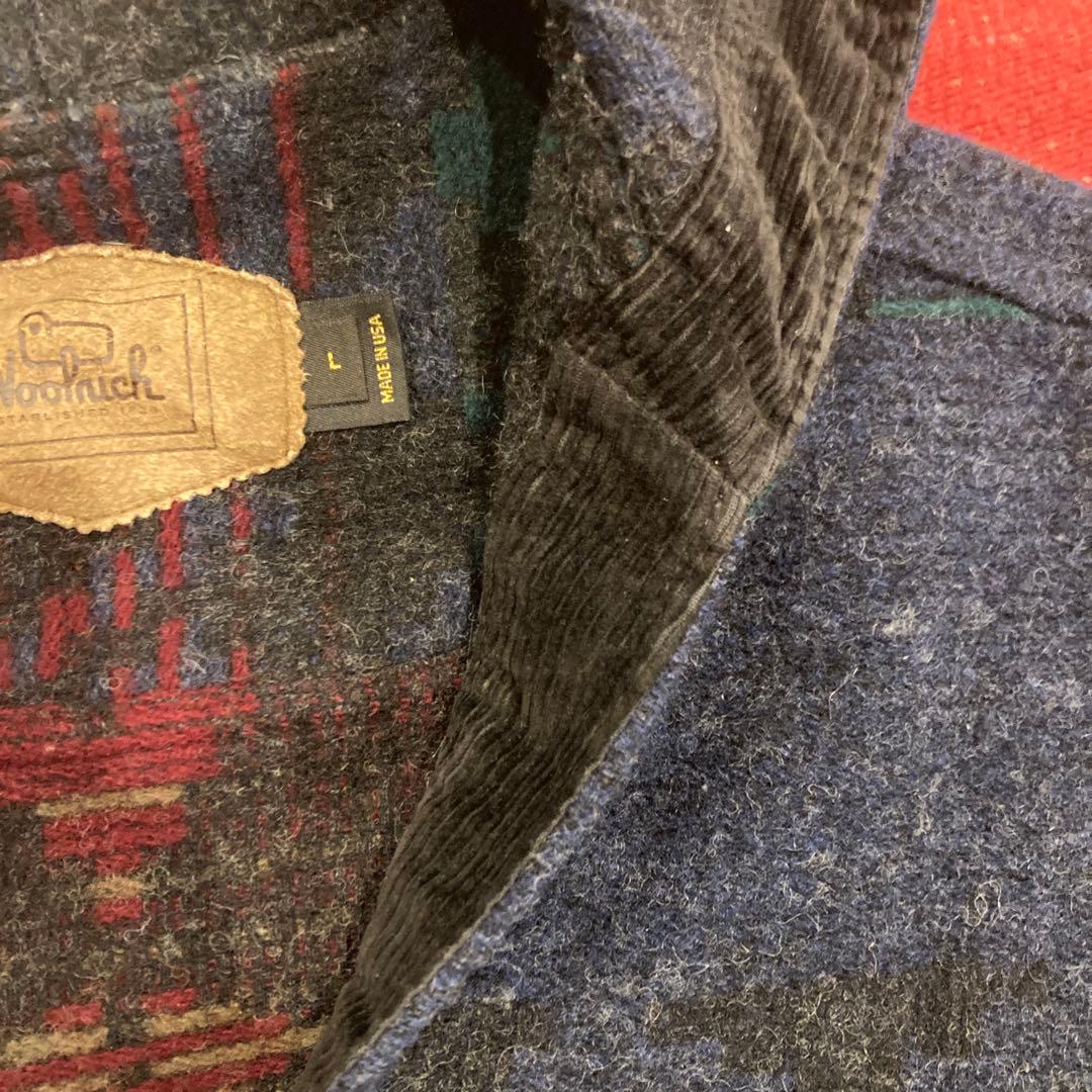 ウールリッチ　ネイティブ柄　90s USA製　プルオーバー　 メキシカンパーカー