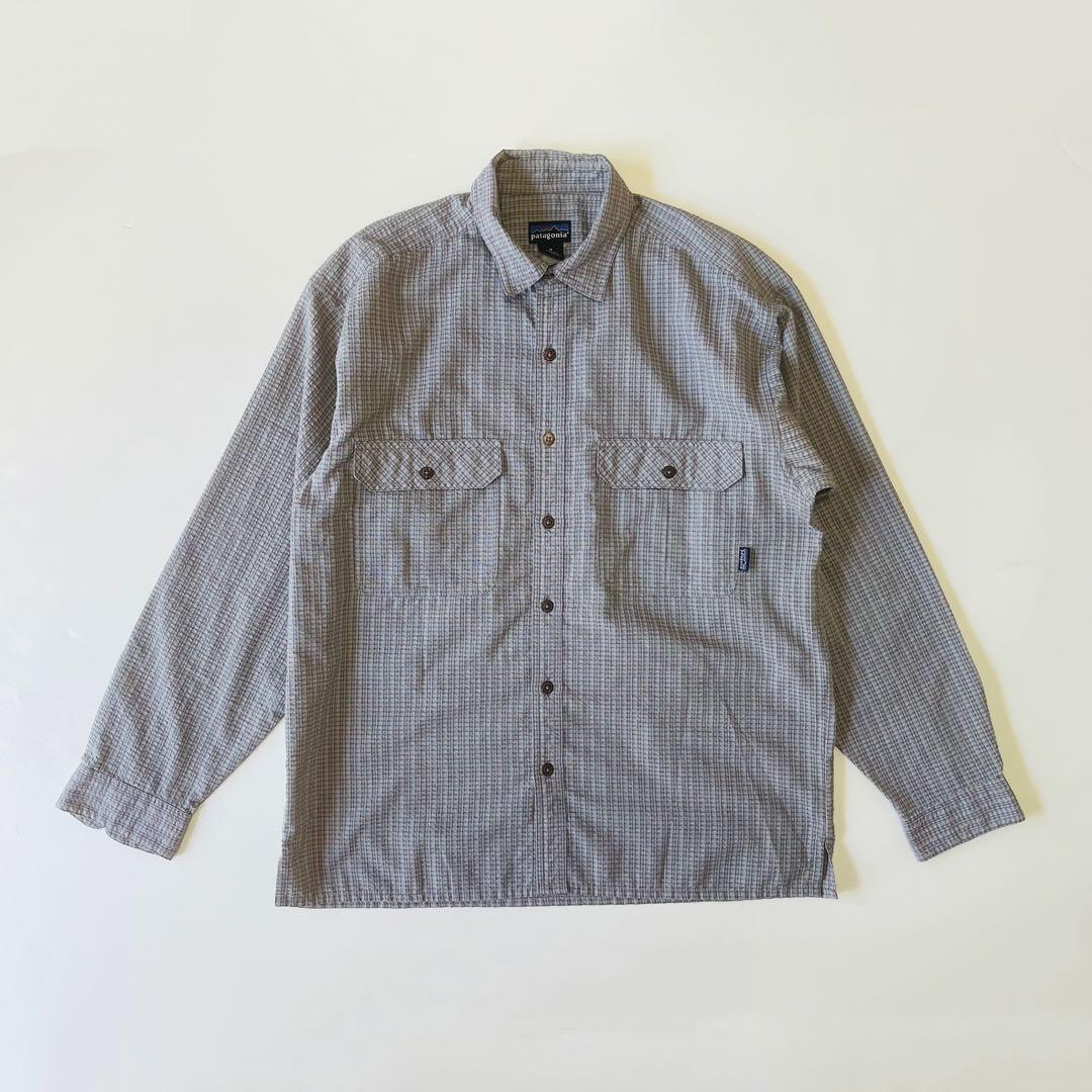 Patagonia 2000年 L/Sパッカーウェアシャツ M タイ製