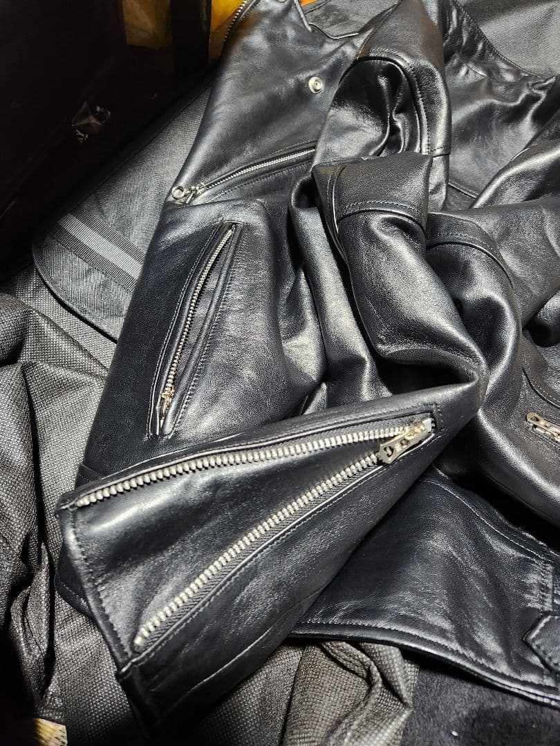 Schott NEW DOUBLE BREST RIDERS Sサイズ