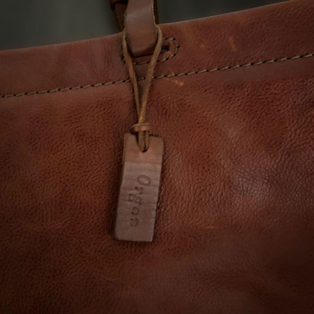 Organ ファスナー式の肩掛けトート　M