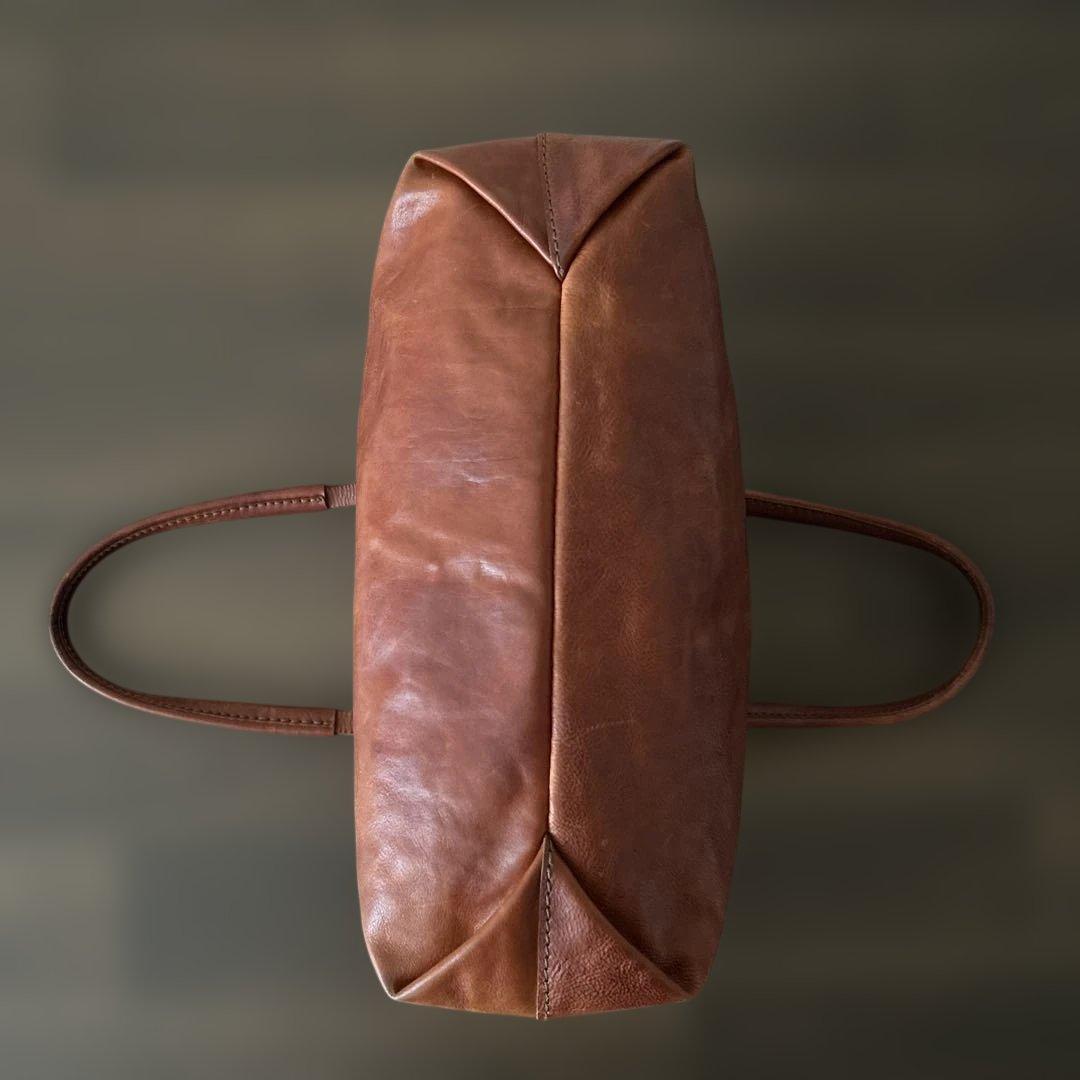 Organ ファスナー式の肩掛けトート　M