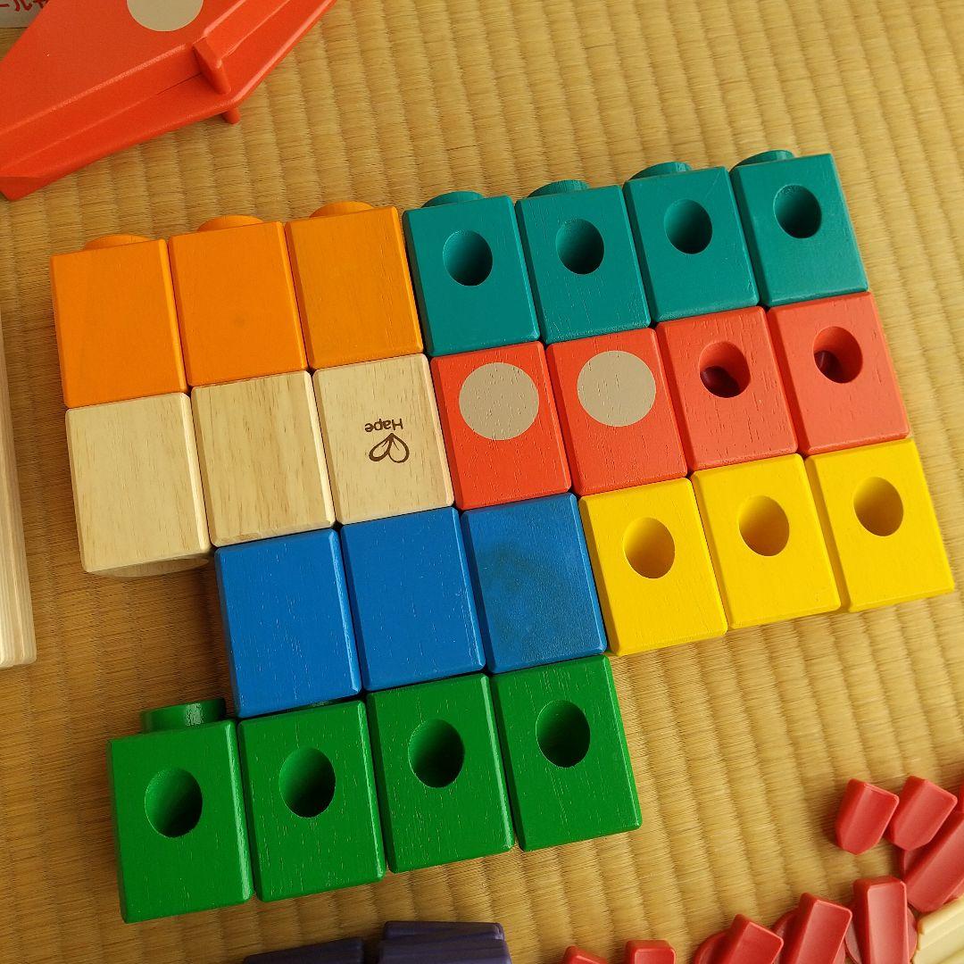 美品　ボーネルンド　クアドリラ　ツイスト＆レールセット　ビー玉ころがし