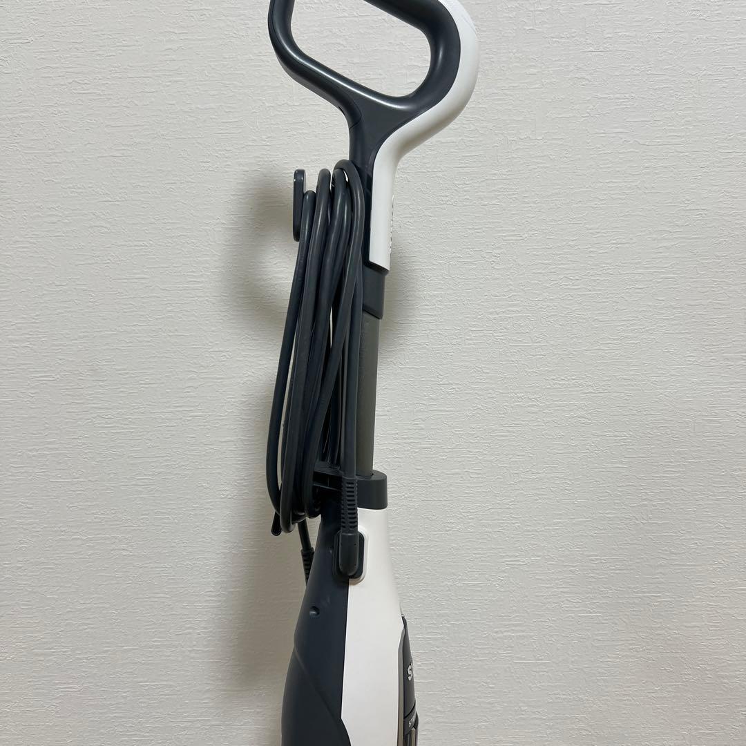 回転スチームモップ シャークs7001JWH12取扱説明書パッド4枚注水容器付き