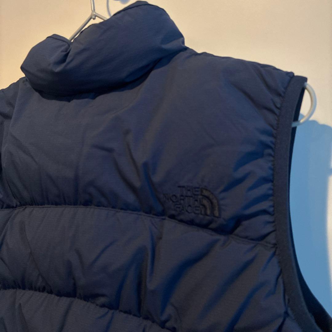 【美品】ノースフェイス ダウンベスト　レディース　Lサイズ