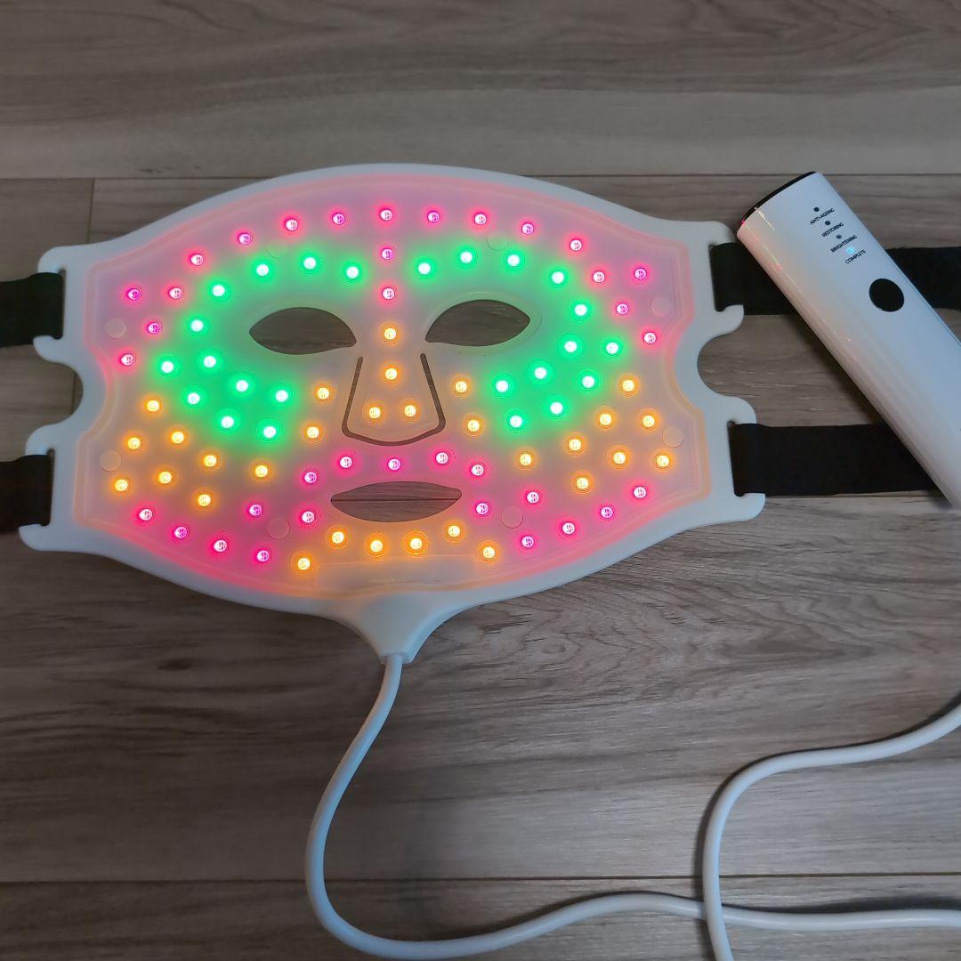 CurrentBody ライトセラピーマスク4in1 + ゲルマスク5枚